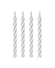 MF43536 - SUPORTES VELAS 1 ANO BRANCO