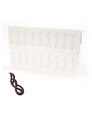 WHITE POLPCARBONATE MOLD DECO - 20-D001