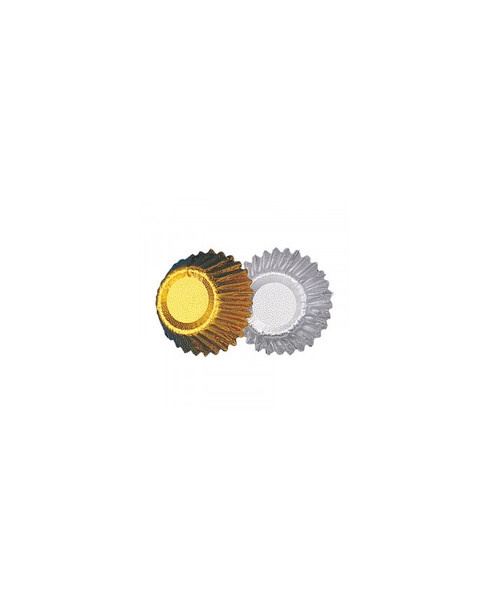 455009 - CAPSULAS ALUM DOURADO REDONDO 3