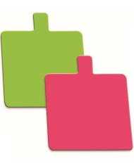 MINI BASES 8CM ROSA/VERDE C/200 - MF15583