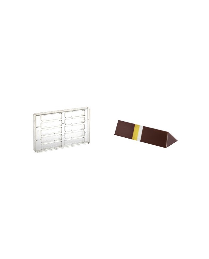 MA 1922 - MOLDE POLYCARB.PRALINE TRIANGULO
