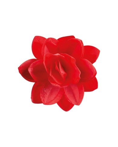 126178 - FLOR OBREIA VERMELHA 13 CM