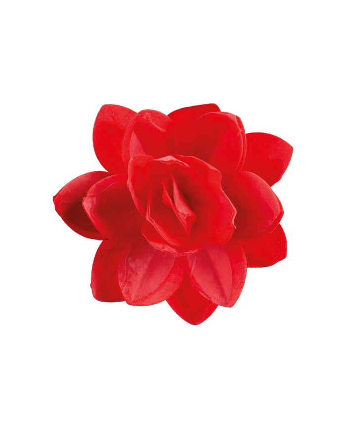 126178 - FLOR OBREIA VERMELHA 13 CM
