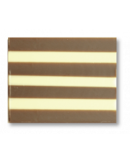 427322 - RETANGULOS RISCAS CHOC. NEGRO E BRANCO C/415
