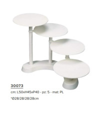 SUPORTE P/BOLOS 3 ANDARES BRANCO - 30015