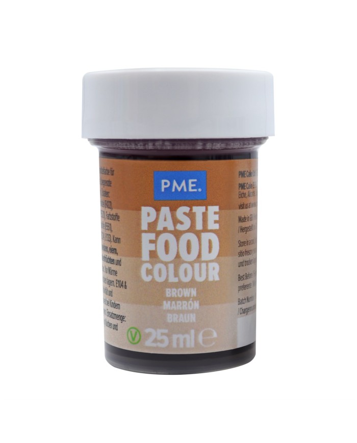 PC1057 - CORANTE EM PASTA 25 GR CASTANHO