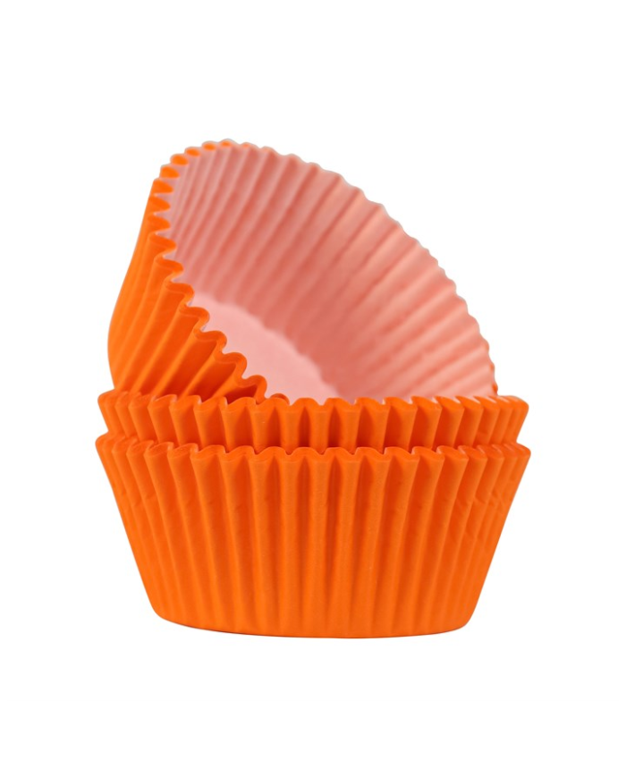 CÁPSULAS P/CUPCAKES LARANJA  (60UN) - BC613