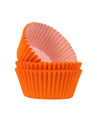 CH24BC055 - CAPSULAS CUPCAKES ALUMINIO ESTRELAS DOURADAS (60UNID)