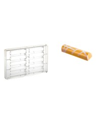 525033 - MOLDE POLICARBONATO PARA 16 OVOS 7GR 22X32MM - 32 PÇS