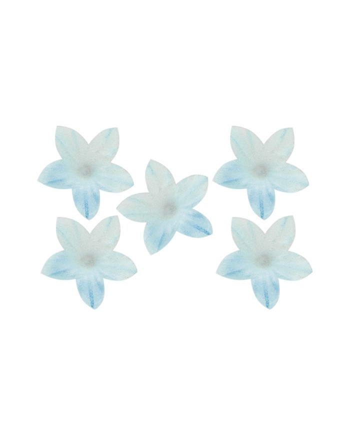 126168 - MINI FLOR OBREIA AZUL 2CM