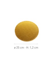 540306 - BASE ALTA DOURADA 25 CM