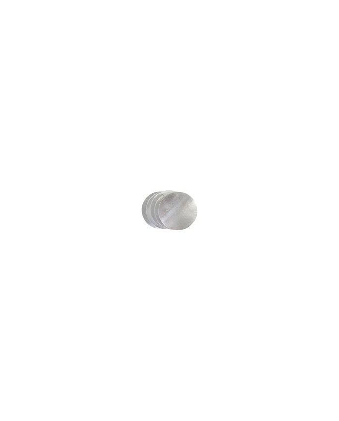 CCDRS10 - BASES PRATA 25 CM C/ 3 MM (PACK 5 UNID)