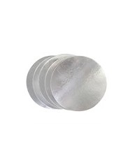 CCDRS10 - BASES PRATA 25 CM C/ 3 MM (PACK 5 UNID)