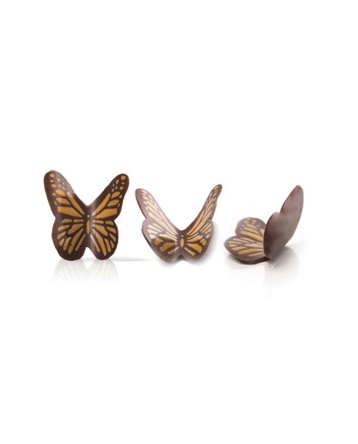 427667 - MARIPOSAS DE CHOCOLATE 3 D (120 UNID)