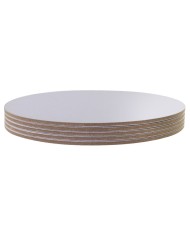 540271 - BASE ALTA PRATA 40X40CM