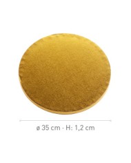 540306 - BASE ALTA DOURADA 25 CM
