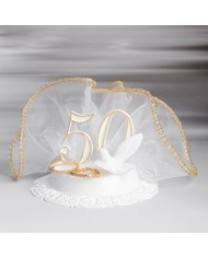 NOIVOS PEDIDO CASAMENTO EM METAL NEGRO 18 CM - 305115