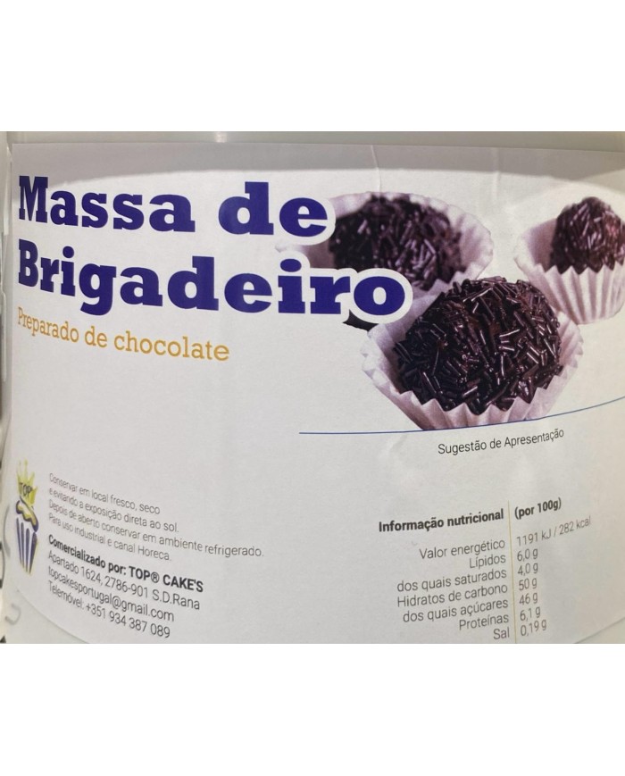 MASSA DE BRIGADEIRO 3,5 KG