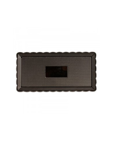 TRAVESSA PL NEGRA 30X15CM - 515421
