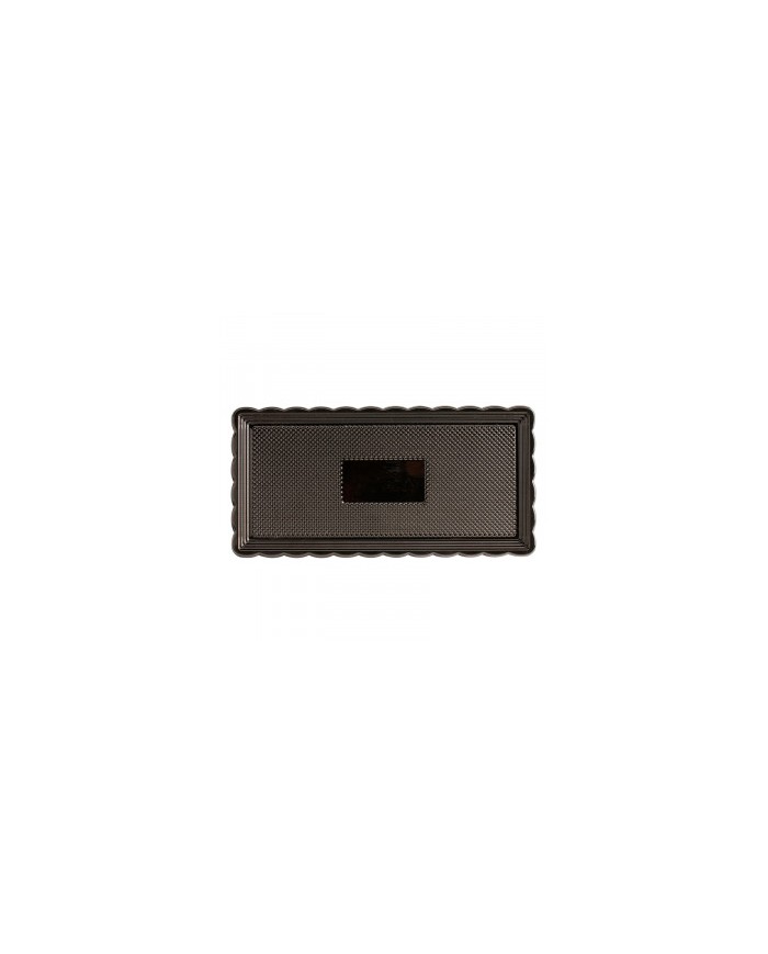 TRAVESSA PL NEGRA 30X15CM - 515421