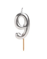 VELA COMIC PRATA 7,5 CM