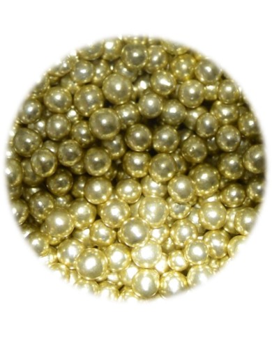 433011 - PEROLAS DOURADAS 0,4 CM (100 GR)