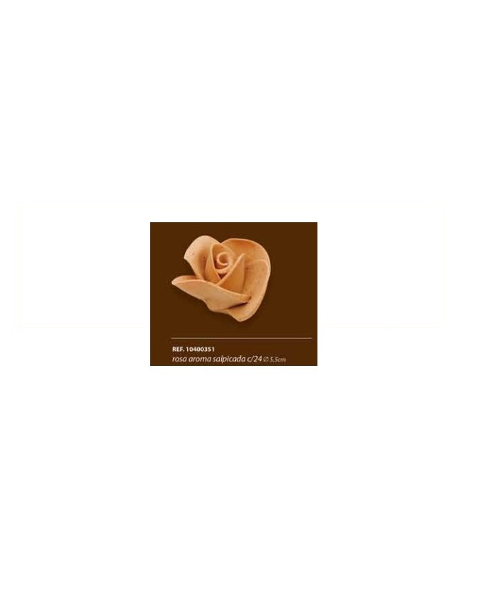 ROSA AROMA SALPICADA C/24 - 10400351