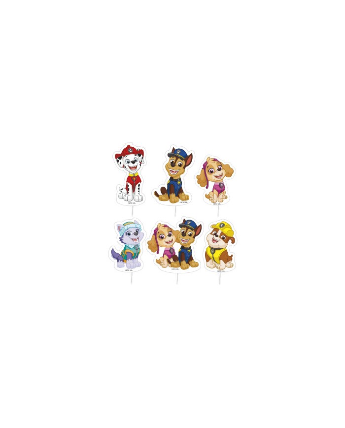 359001 - CAKE TOPPER PATRULLA PATA 6MOD