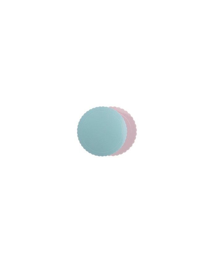 Base Rosa/Azul c/Rebordo D.30 cm - 540297