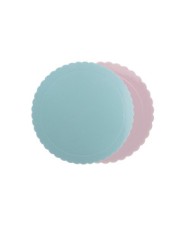 Base Rosa/Azul c/Rebordo D.25 cm - 540296