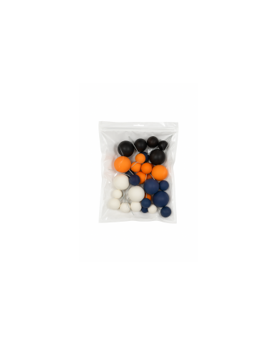 AZ01995 - KIT 32 BOLAS HALLOWEEN DECORATIVAS