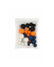 AZ01995 - KIT 32 BOLAS HALLOWEEN DECORATIVAS