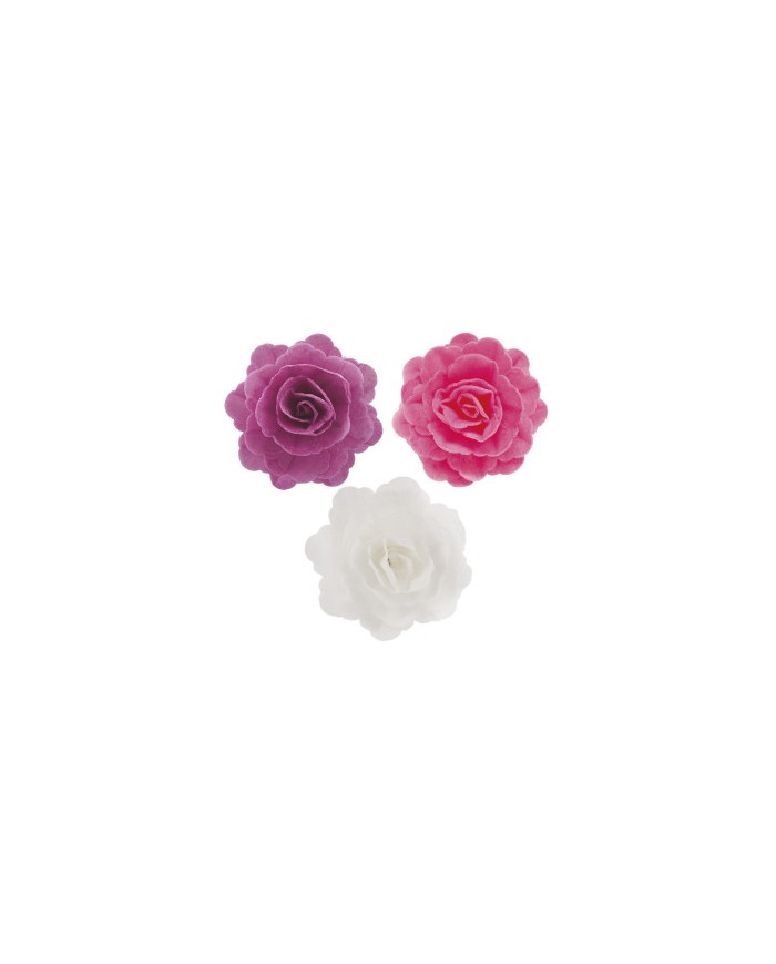 Rosas em Obreia Cores Surtidas- 126161