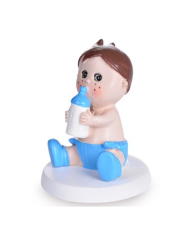 26948C - BATIZADO BEBÉ C/BIBERON H7,5CM