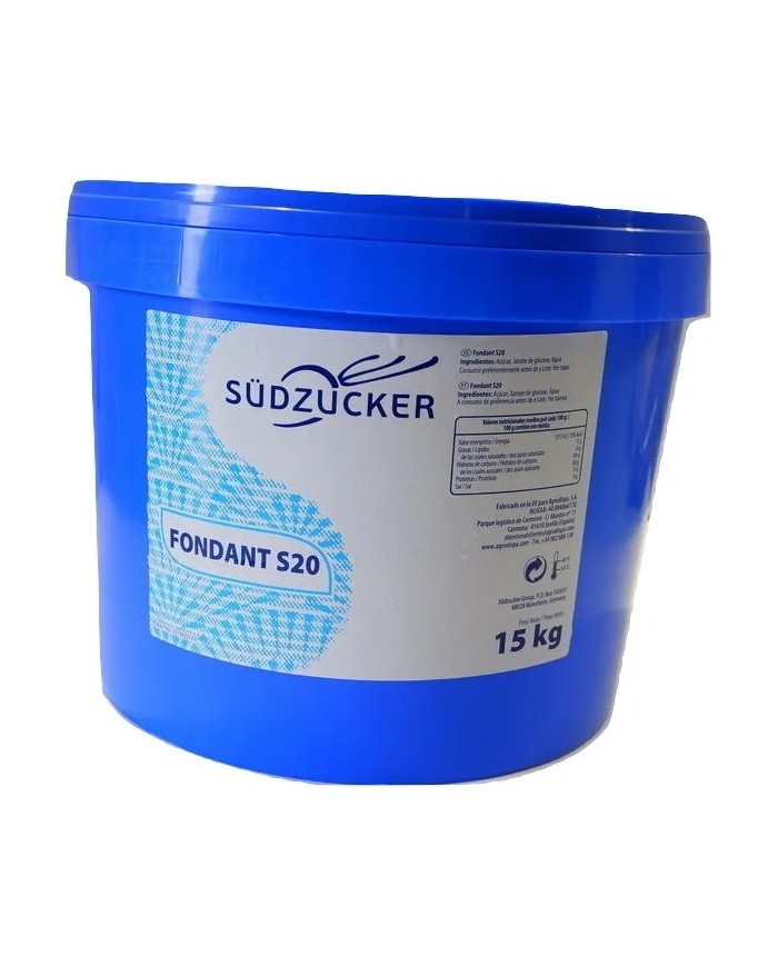 FONDANT BRANCO 15 kg