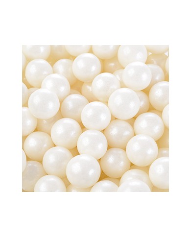 PEROLAS PERLADAS BRANCAS 9 MM (1 KG) - 25680/24156G