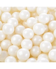 PEROLAS PERLADAS BRANCAS 9 MM (1 KG) - 25680/24156G