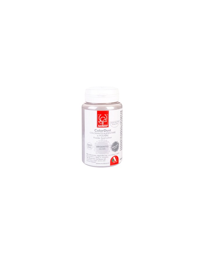 23667 - CORANTE PEROLADO EM PÓ PRATA 25 GR