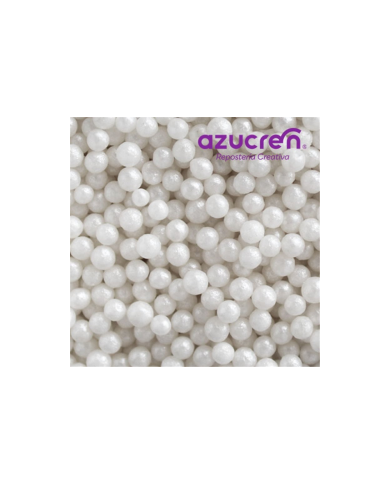 AZ01140 - PEROLAS BRANCAS  4 MM (900GR) - SEM E171