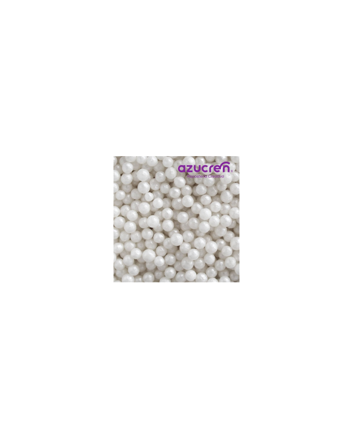 AZ01140 - PEROLAS BRANCAS  4 MM (900GR) - SEM E171