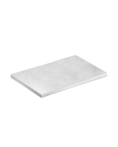 BASE FORRADA PRATA 35X25CM - 540272