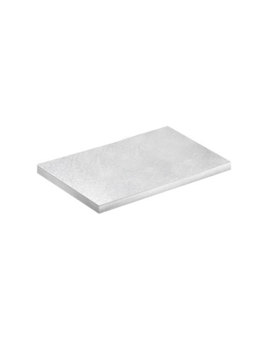 BASE FORRADA PRATA 30X25CM - 540273