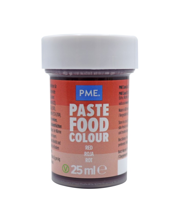 PC1052 - CORANTE PASTA 25 GR VERMELHO