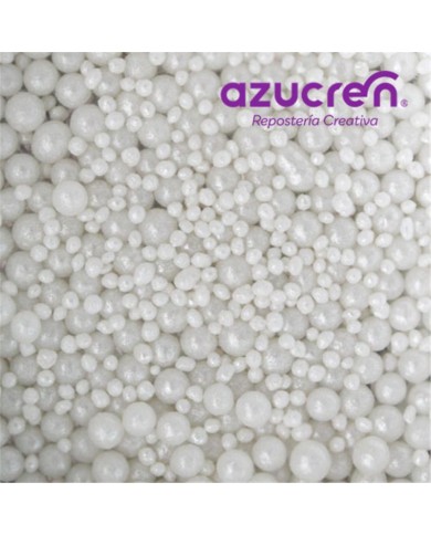 DE64084 - MIX PEROLAS BRANCAS 1,5 MM + 4MM 1KG