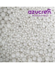 DE64084 - MIX PEROLAS BRANCAS 1,5 MM + 4MM 1KG