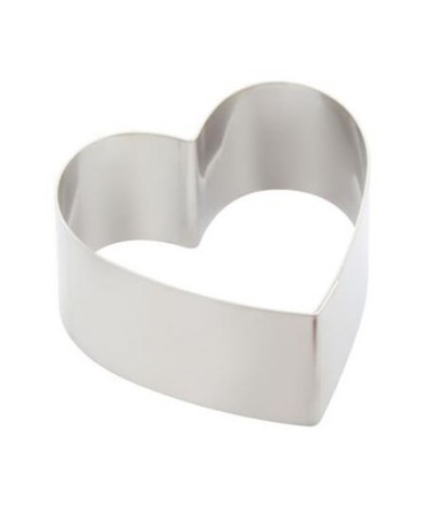 42H5X14 - ARO INOX CORAÇÃO H5 CM D. 14 CM