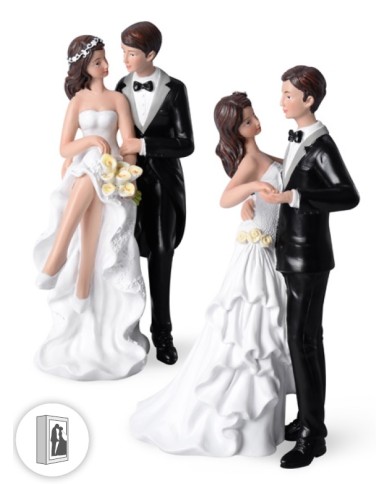 NOIVOS ELEGANTES C/FLORES-28478