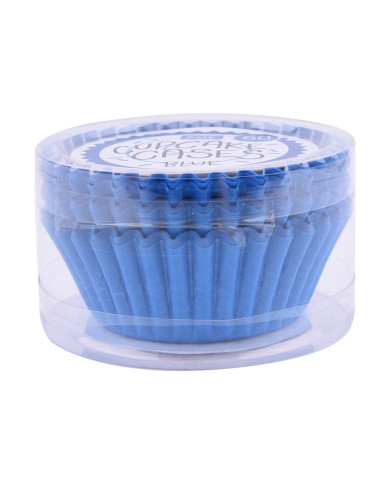 CÁPSULAS P/CUPCAKES AZUIS (60UN) - BC605