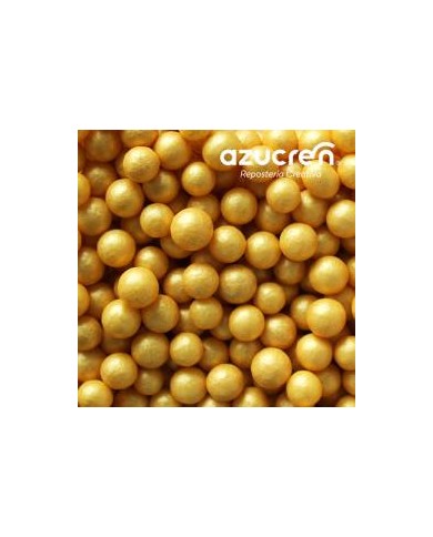 AZ01142 - PEROLA AÇÚCAR OURO 4 MM (900 GR)