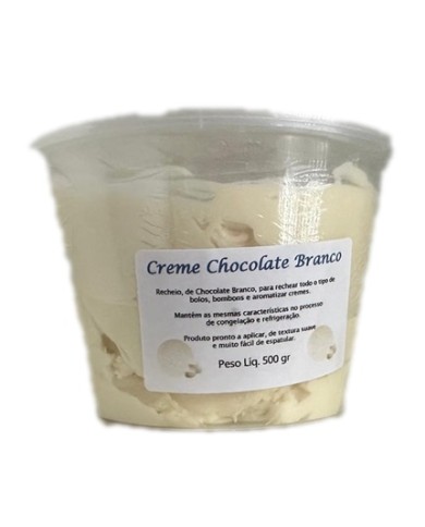 CREME CHOCOLATE BRANCA 500 GR